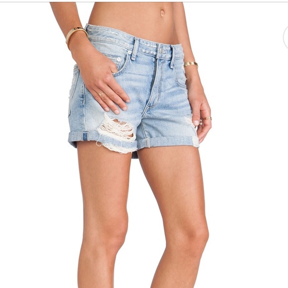 Lovers and Friends Revolve Denim Shorts - Picture 3 of 9